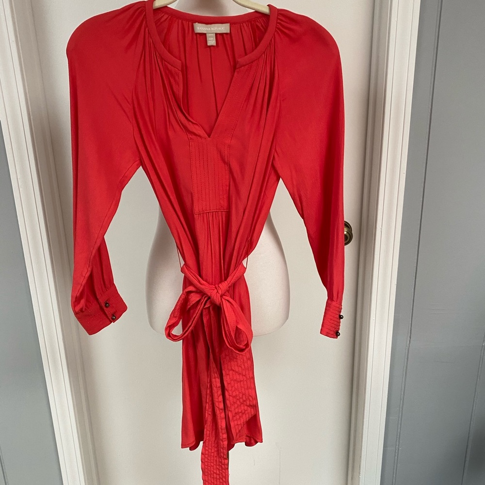 Banana Republic 0 Petite Shirt Dress